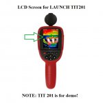 LCD Screen Display Replacement for LAUNCH TIT201 Thermal Imager